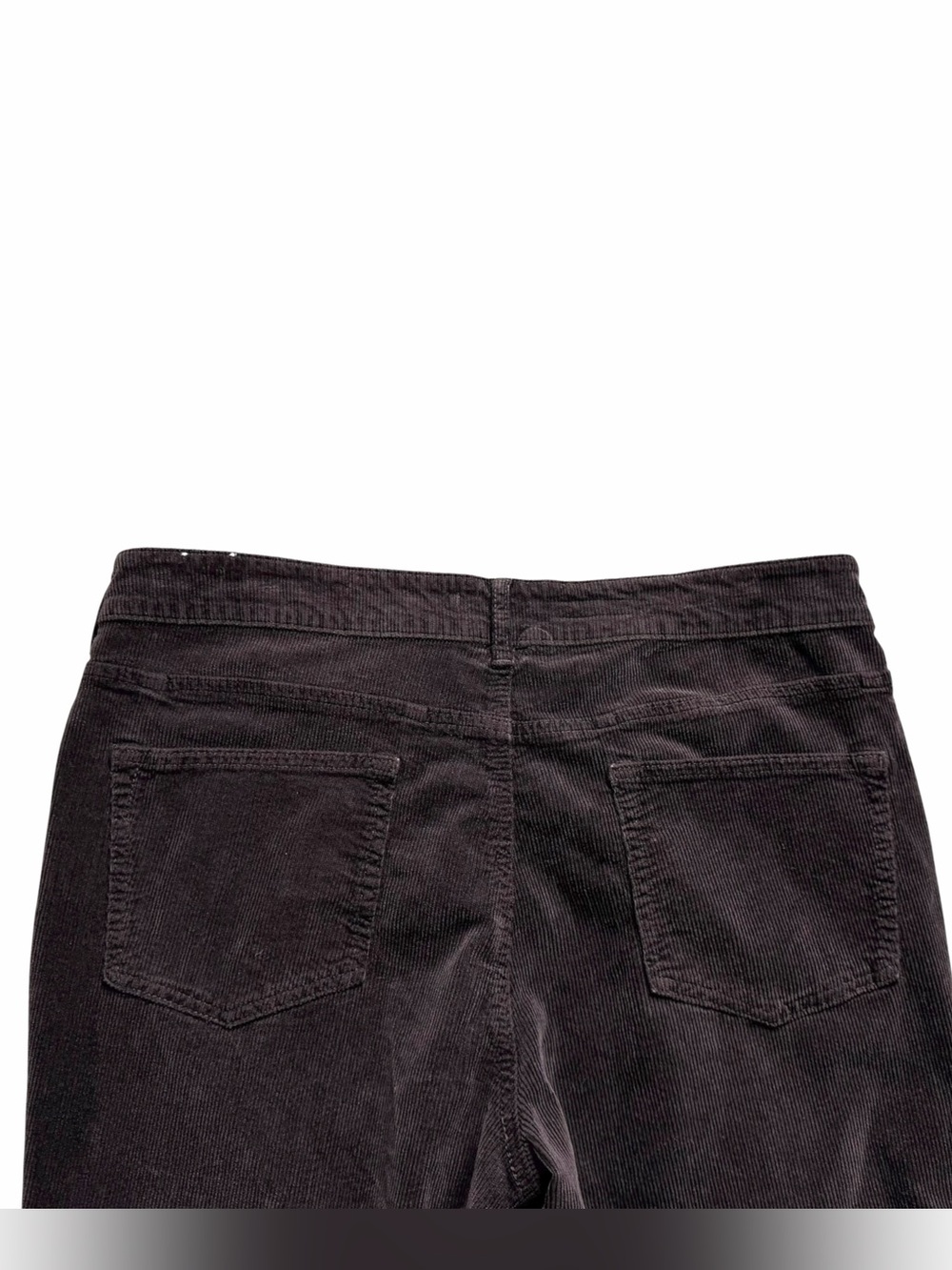 Pilcro High Rise Bootcut Corduroy Pants Size 32 Brown Cotton Modal Fall Casual - Picture 6 of 9
